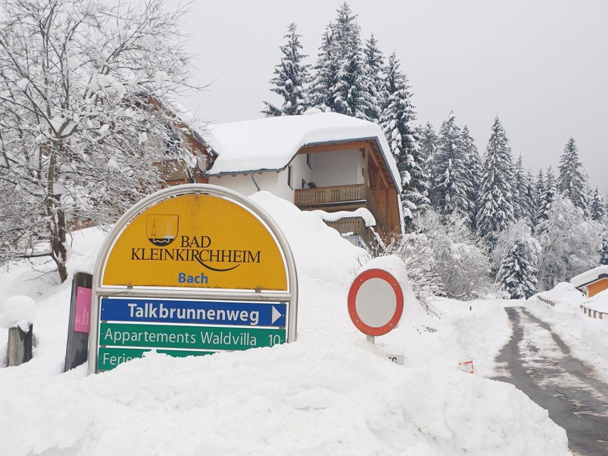 Waldvilla Bad Kleinkirchheim Bagian luar foto